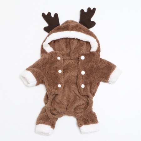 New Year's costume "Deer", s (DS 20, OG 32 cm), brown-6