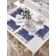 A set of napkins for setting the New Year's Eve table, rectangular, size 32x46 cm, 4 pcs
