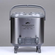 Thermos, 15 l, “thermopot”, 4 glasses, 2 taps, holds heat 12 hours, mix