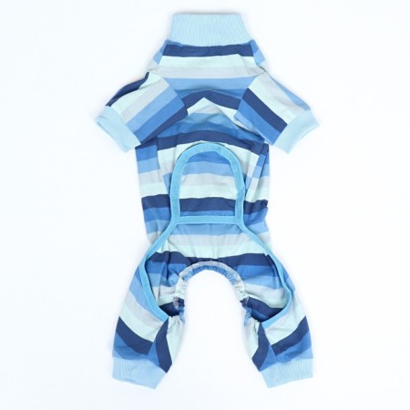 Popon postoperative, viscose, size L (Osh 28, OG 44, from 35 cm, weight 8-12 kg), blue 961460-6