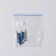 Shelf in a bathroom loft, 350 × 100 × 30 mm, white color