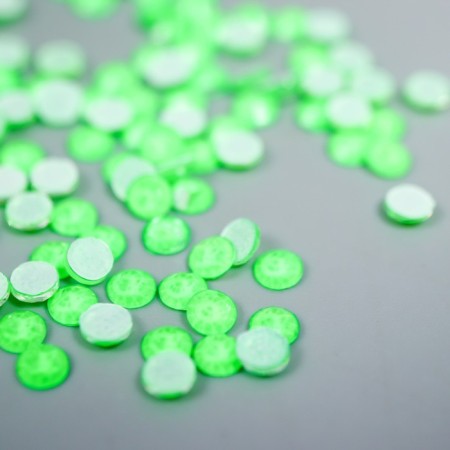 Decor for creativity "Fluorescence rhinestones. Grass" set of 144 pcs SS10 - 2.7 mm-1