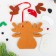Set for creativity - create a Christmas tree decoration from the felt "New Year's deer"