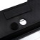 Aquarium "rectangular" with a lid, 60 liters, 56 x 29 x 36/41 cm, black