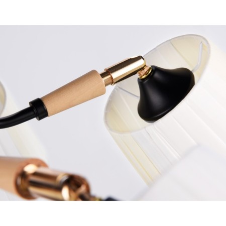 Ceiling light Ambrella Light, Modern, TR4733, 5HE27, Black Color-3