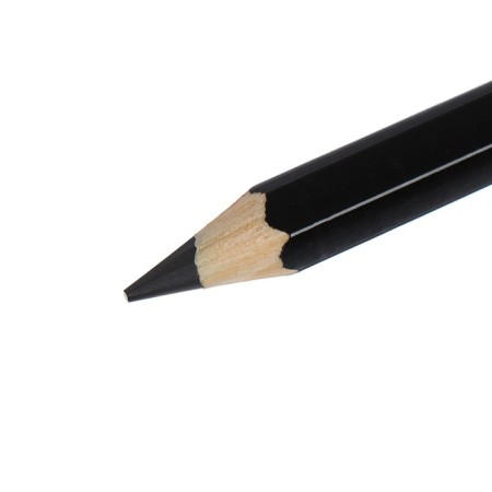 Pencil thickened blackographic 5.6 mm, Koh-I-Noor Jumbo Black Star 1820 4b, l = 175 mm-2
