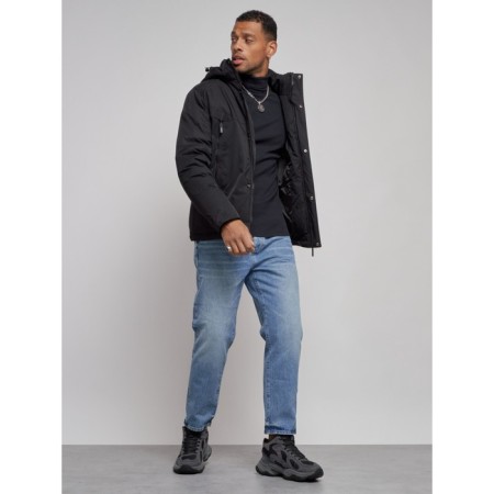 Sports male winter, size 66, black color-13