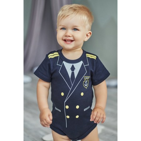 Body Kroshka I am "Captain", height 74-80 cm, (river 26), blue-3