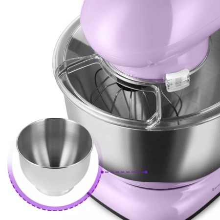 Mixer KitFort KT-3433-3, Planetar, 1400 W, 5.5 l, 6 speeds, pink-3