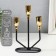 Goliath Candle Goliath Summary Goli with gold 12.9x5.8x19.3 cm