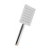 Shower Lake Zein Z423, 1 mode, rectangular, polished stainless steel