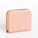 Children's wallet with a zipper, pink color