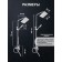 The shower system Zein Z3866, mixer, spout, tropical and hand watering can, brass, chrome