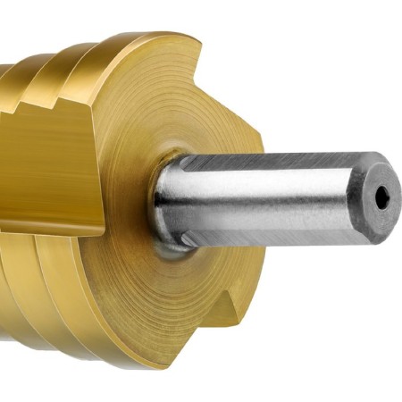 Drill step "bison" 29673-4-22, d 4-22 mm, trihedral shank, two-modul-2