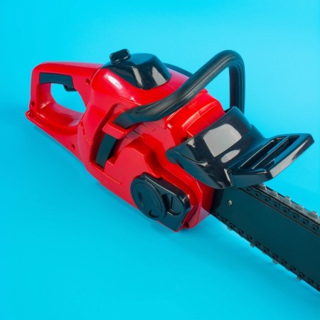 Tool "chainsaw", sound effects, works from batteries-6