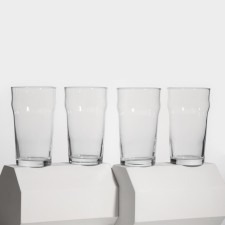 A set of glasses for beer 