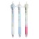 Handle gel automatic erased ink, 0.5 mm, blue rod, little animals mix