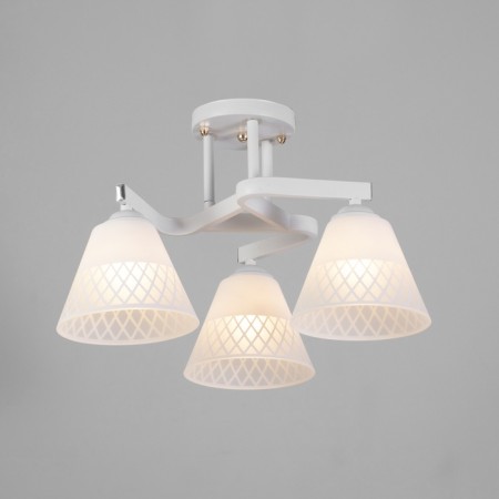 Ronan chandelier 3he27 40w is white 48x48x28 cm-1