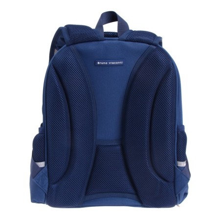 Frame backpack 36 x 28 x 17 cm, + pencil case, Bruno VisConti "Cute Owls. Cooking", blue-5
