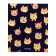 Notebook of 48 sheets in Calligrata "I have paws", cover coated cardboard, uf-lak, block offset, mix