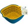 A colander with a bowl “Dabble”, 22.5x20x8 cm, 2000 ml