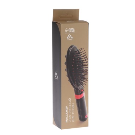 Luazon LEM-14 head massage, electric, 2 modes, 2xaa (not included), black-6