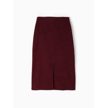 Skirt with a female section, minku, burgundy color, size 50