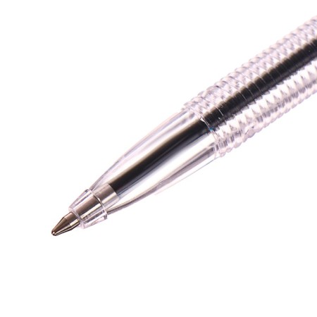 Ballic handle Office Style 820, Node 1.0 mm, blue ink, transparent body-1
