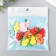 Decor for creativity rubber "Fruits, berries and vegetables" set 16 pcs mix 3x2.3 cm