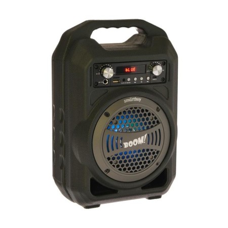 Portable column Smartbuy Boom, 9 watts, Bluetooth, MP3-player, FM radio, black