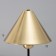 Table lamp with lampshade Risalux "Nialla" Modern, E27, 3 W, Brass, 23 × 23 × 51.5 cm