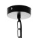 Lamp Bayerlux 2764/1 E27 40W Black 48x34x59-159 cm