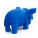 Grunting toy "cheerful pig" for dogs, 15 cm, blue