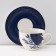 Service Tea porcelain shade Ternura, 12 items: 6 cups 250 ml, 6 saucer d = 15 cm