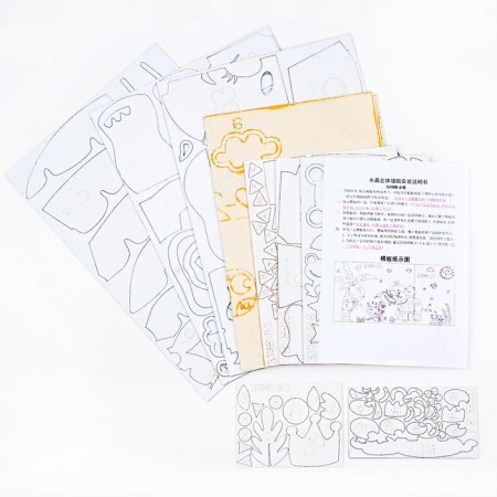 Interior stickers "elephants", children's, decor on the wall, panel 150 x 75 cm-4