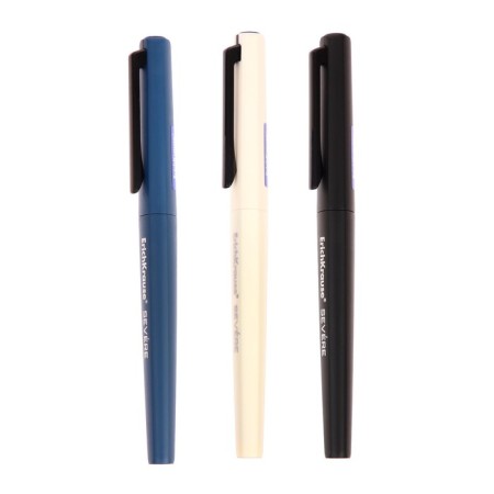 Ballic handle Erichkrause Severe, Ultra Glide Technology, Node 0.7 mm, blue ink, Troundwoman Soft-Touch, Super-Mirled Letter-6