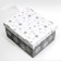 The folding box "Let it Snow", 31.2 x 25.6 x 16.1 cm, New Year