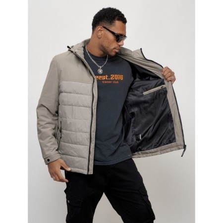 Sports male jacket, size 58, gray color-13
