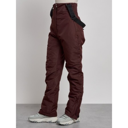Semicunners of the winter winter, size 46, dark brown color-4