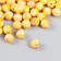 Beads for creativity plastic "Marble. Lemon" d = 0.8 cm set 20 g