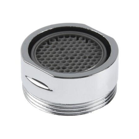 Zein aerator, outer thread, d = 24 mm, plastic grid, plastic housing, chromium color-5