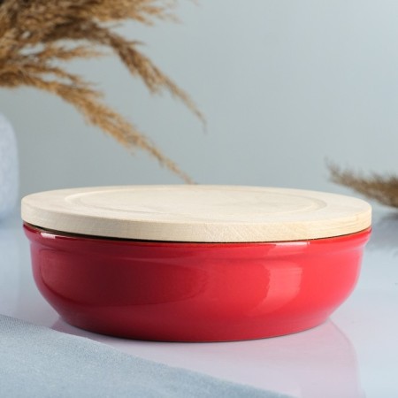 Set for the junction "Vyatka No. 3" (3 containers / 1l. + 3 wooden covers), red-1