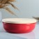 Set for the junction "Vyatka No. 3" (3 containers / 1l. + 3 wooden covers), red