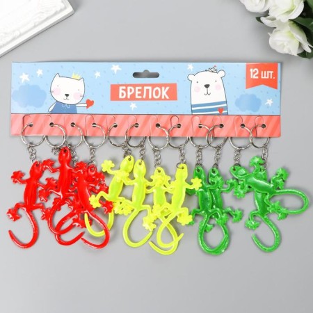 Trick plastic reflective "lizard" mix 8x4.2 cm-3