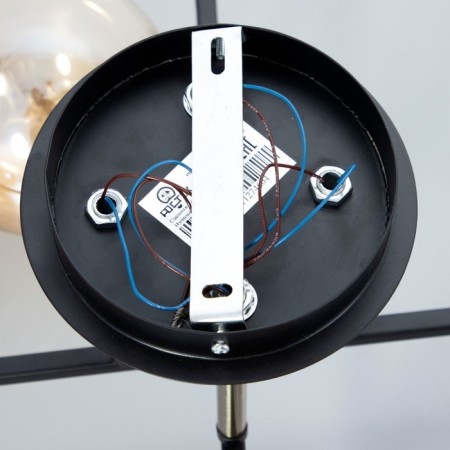 Chandelier 21127/4 bk black 4x40W G9 55x41x20.5cm-8