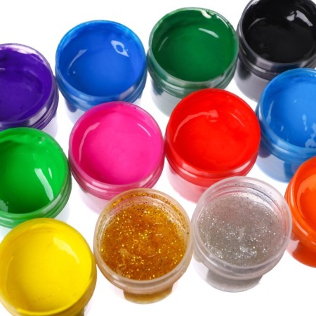 Gouache 10 colors + 2 colors with sparkles of 20 ml PAW PATROL-1