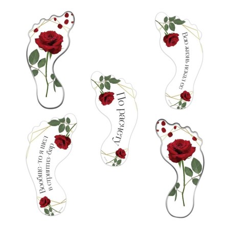 A set for the wedding ransom "Two hearts-one love", roses-10