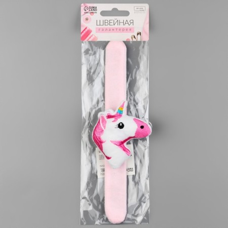 Needle on the bracelet unicorn ”, 23 × 8 cm, pink color-4