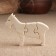 Harvesting for creativity mini puzzles "Goat", wood, 7.9x10.2 cm