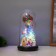 Summer Santa Clab and gingerbread luminaire 1.5W, LED, 3XAAA, Black USB 11x11x21cm